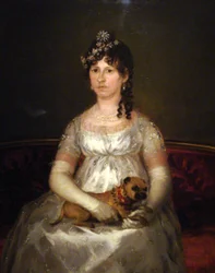 Francisca Vicenta Chollet y Caballeroの肖像